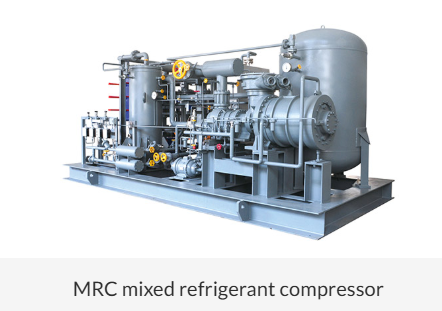 Compresor de refrigerante mixto